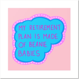 Millenial Retirement Fund Posters and Art